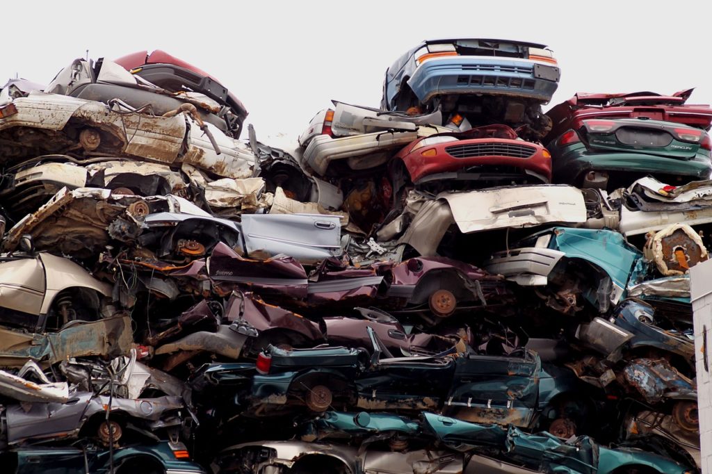 wrecking yard